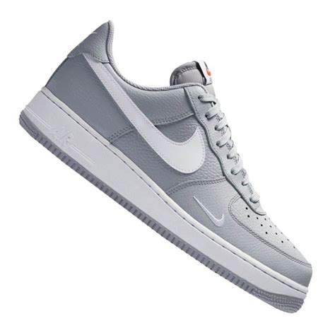 nike air force herren grau weiß